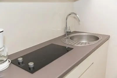 Kuchnia lub aneks kuchenny w obiekcie VacationClub - Bormio Apartament 13