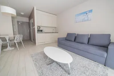 Kuchnia lub aneks kuchenny w obiekcie VacationClub - Bormio Apartament 13