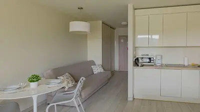 Kuchnia lub aneks kuchenny w obiekcie VacationClub - Solden Apartament 14