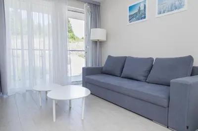 Część wypoczynkowa w obiekcie VacationClub - Stubai Apartament 16