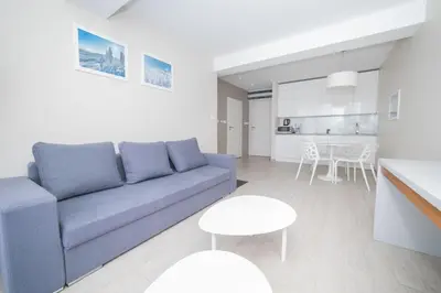 Kuchnia lub aneks kuchenny w obiekcie VacationClub - Stubai Apartament 16