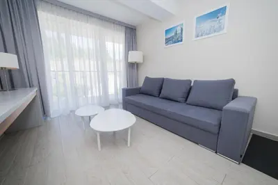 Część wypoczynkowa w obiekcie VacationClub - Stubai Apartament 16