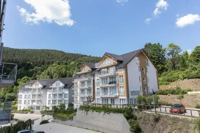 Widok na góry z tego apartamentu