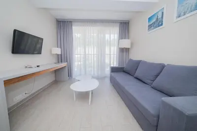 Część wypoczynkowa w obiekcie VacationClub - Stubai Apartament 16