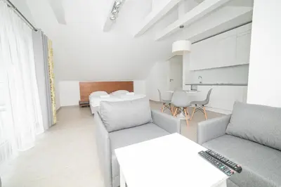 Część wypoczynkowa w obiekcie VacationClub - Stubai Apartament 38