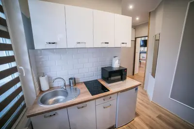 Kuchnia lub aneks kuchenny w obiekcie VacationClub - Bystrzycka Apartament 2