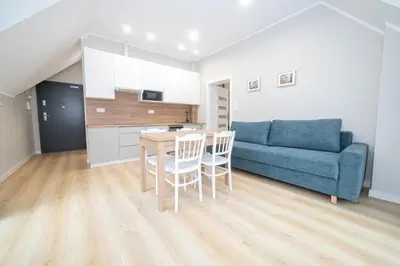 Kuchnia lub aneks kuchenny w obiekcie VacationClub - Zdrojowa 7 Apartament 10