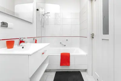 Łazienka w obiekcie Aura Apartment