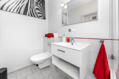 Łazienka w obiekcie Aura Apartment