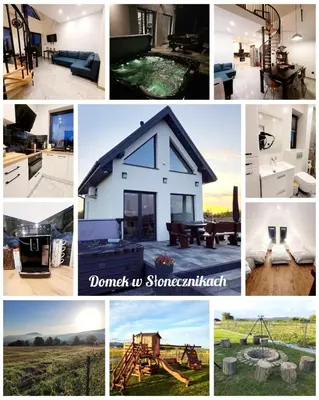 Plan piętra w obiekcie DOMEK W SŁONECZNIKACH, JACUZZI, QUADY, Góry