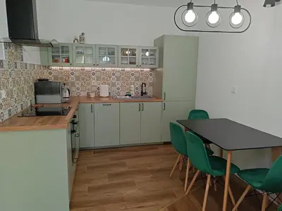 Kuchnia lub aneks kuchenny w obiekcie Oława Jodłowa