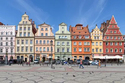 Widok na miasto Wrocław z tego apartamentu