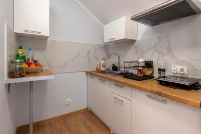 Kuchnia lub aneks kuchenny w obiekcie Górskie Klimaty