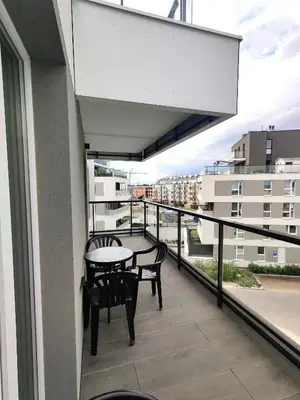 Balkon lub taras w obiekcie Panda