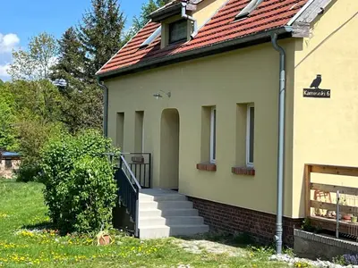 Budynek, w którym mieści się apartament