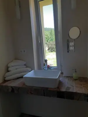 Łazienka w obiekcie Perełka