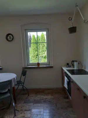 Kuchnia lub aneks kuchenny w obiekcie Perełka