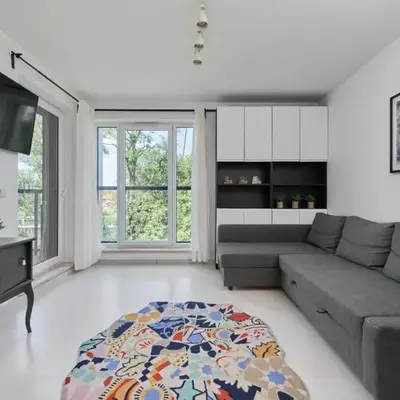 Spacious Apartment Dmowskiego by The River with Parking & Balcony by Noclegi Renters