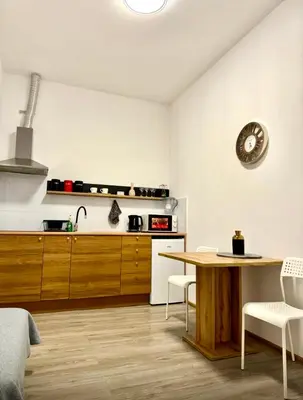 Kuchnia lub aneks kuchenny w obiekcie Centrum Legnica
