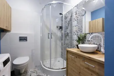 Łazienka w obiekcie Apartament Piwna 13