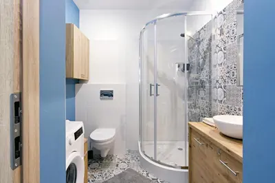 Łazienka w obiekcie Apartament Piwna 13