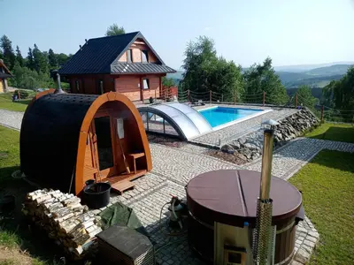 Basen w obiekcie Sowiogórska Ostoja lub w pobliżu