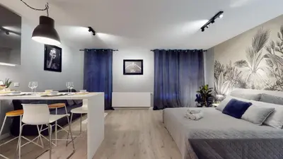 Część wypoczynkowa w obiekcie Kurkowa 14 Tectum Apartments