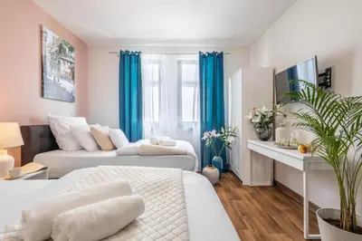 Telewizja i/lub zestaw kina domowego w obiekcie Hotel A4 Wrocław - Bielany