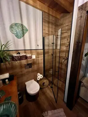 Łazienka w obiekcie Pod Aniołem