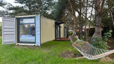 Ogród w obiekcie Arche Siedlisko Piłka Boisko
