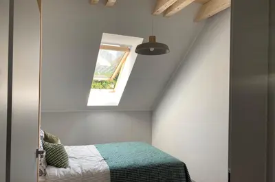 Łóżko lub łóżka w pokoju w obiekcie Apartamenty Spalona Sport