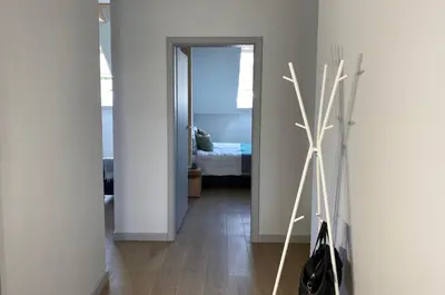 Łóżko lub łóżka w pokoju w obiekcie Apartamenty Spalona Sport