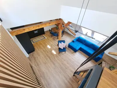 Część wypoczynkowa w obiekcie PIASTA STREET APARTMENT