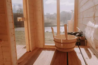 Plan piętra w obiekcie Domki Nad Stawami z Jacuzzi i Sauną 1
