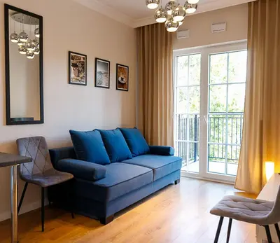 Część wypoczynkowa w obiekcie Apartament Bulwar Staromiejski Stare Miasto Centrum