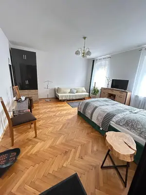 Łóżko lub łóżka w pokoju w obiekcie ARTHOME