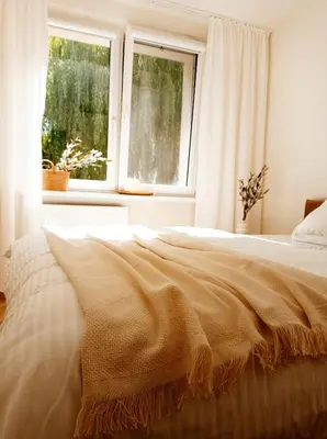 Łóżko lub łóżka w pokoju w obiekcie Apartament Home Mi