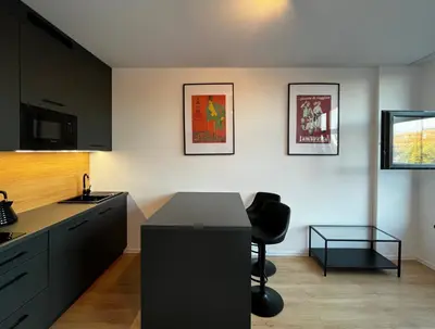 Plan piętra w obiekcie Bierutowska Park Studio od WroApart-PL