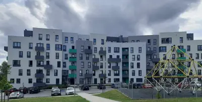 Budynek, w którym mieści się apartament