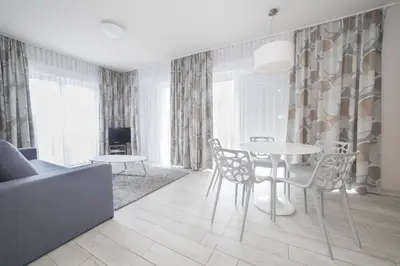 Część wypoczynkowa w obiekcie VacationClub - Bormio Apartament 5