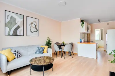Kuchnia lub aneks kuchenny w obiekcie Apartament Słoneczny, PW INVEST HOME
