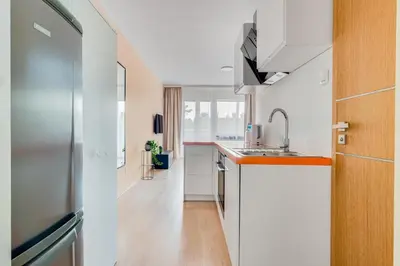 Kuchnia lub aneks kuchenny w obiekcie Apartament Słoneczny, PW INVEST HOME