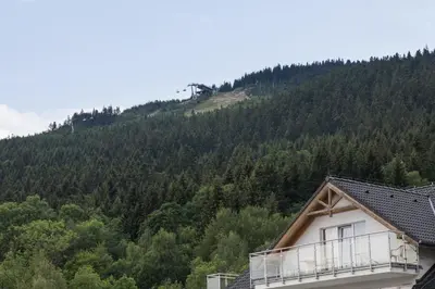 Widok na góry z tego apartamentu