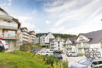 Budynek, w którym mieści się apartament