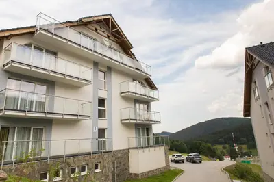 Widok na góry z tego apartamentu