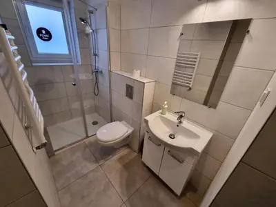 Łazienka w obiekcie Apartament Olszewskiego