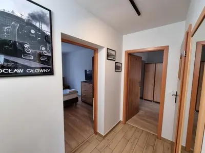 Telewizja i/lub zestaw kina domowego w obiekcie Apartament Olszewskiego
