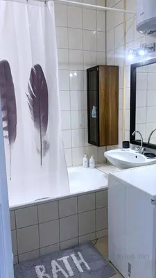 Łazienka w obiekcie RynekArt Apartment