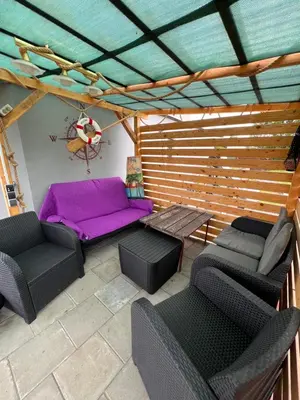 Część wypoczynkowa w obiekcie Marina Arka Noego