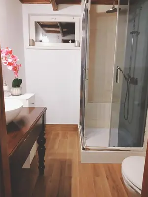 Łazienka w obiekcie Niezapominajka